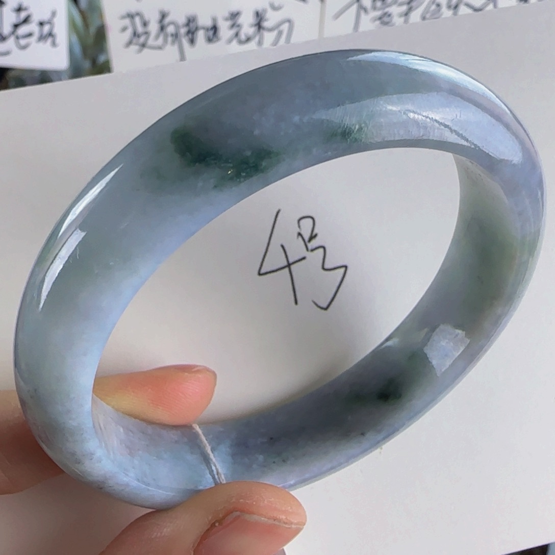 翡翠手镯未镶嵌老坑58