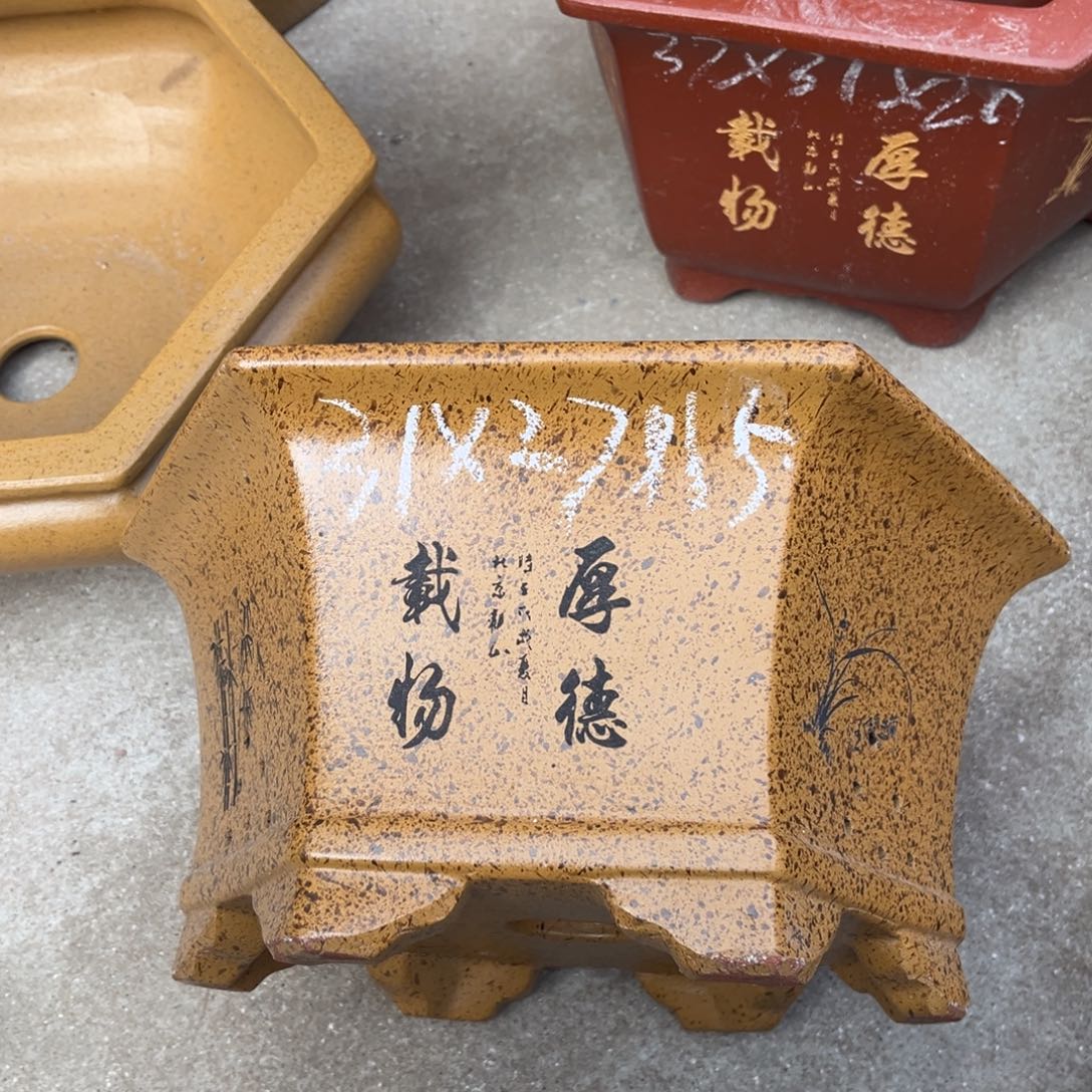 紫砂花盆盆景艺术