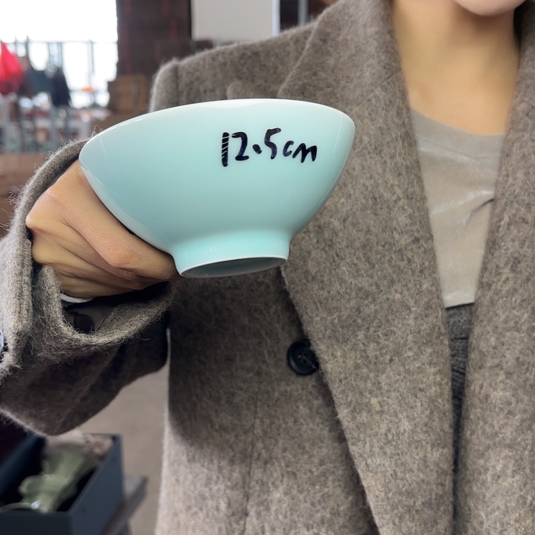 龙泉云间青瓷小米茶器