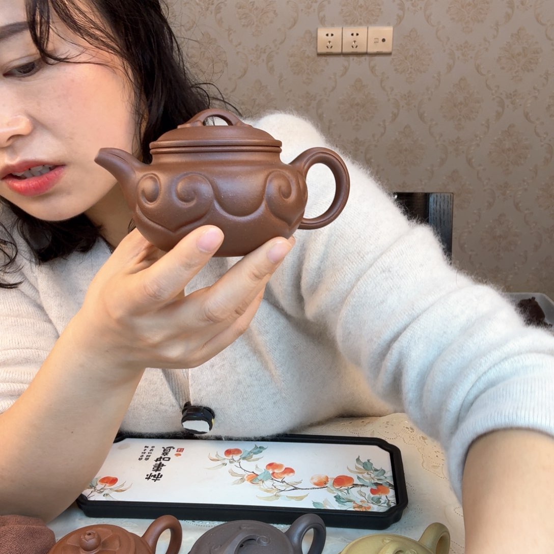 紫砂茶壶一**9精工制作微暇