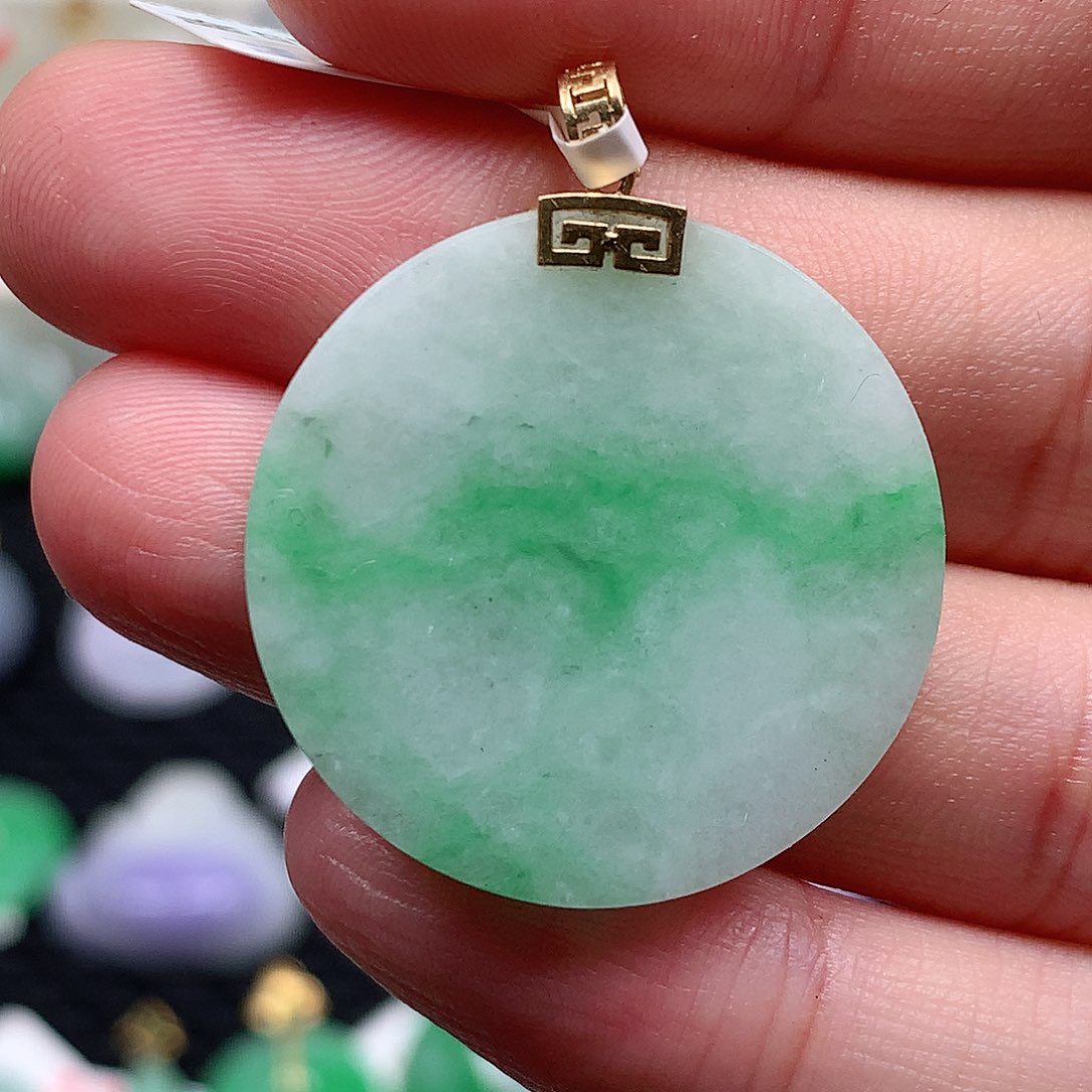 颈饰未镶嵌翡翠翡翠吊坠