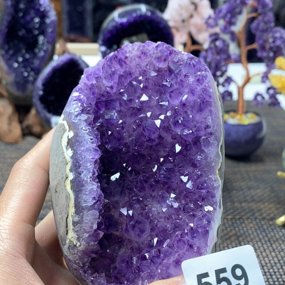 未镶嵌大型摆件（非配饰）紫晶