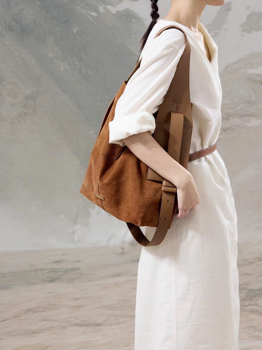 【松】挂耳托特包通勤单件斜跨包-SX057