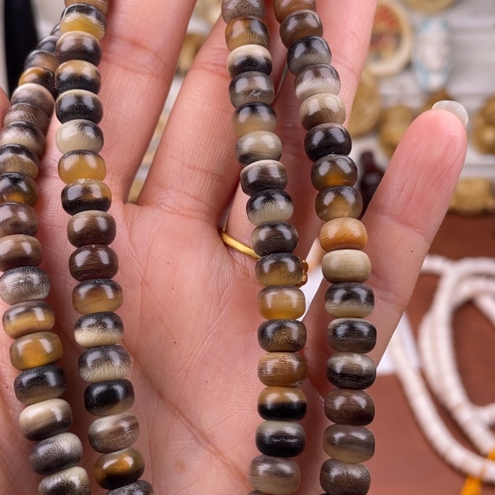 手串/手链驼骨黑驴踢桶珠0.8/108