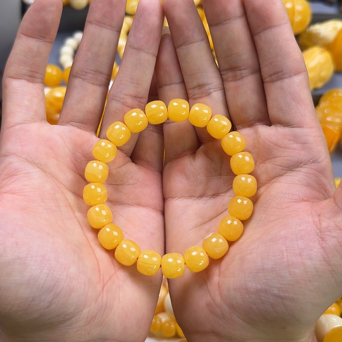 蜜蜡珠宝奇石未镶嵌同料11mm