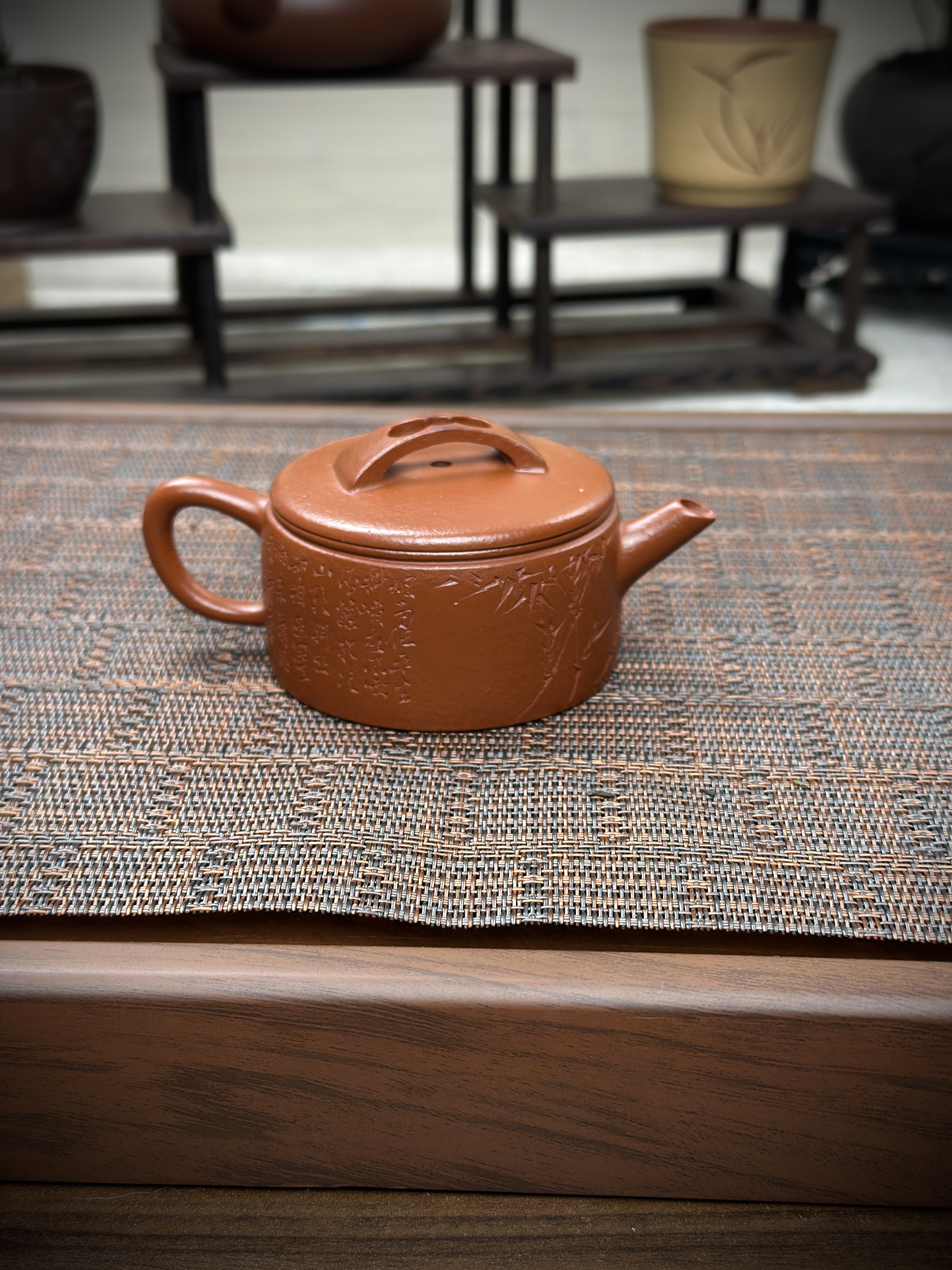 全手工极品朱泥汉瓦100cc