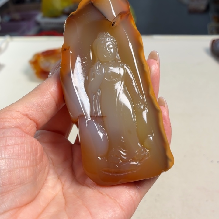 玛瑙/玉髓未镶嵌吊坠(不含链)