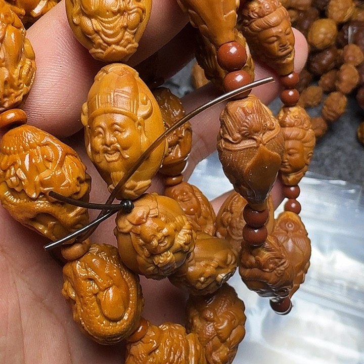 橄榄核手串我的小