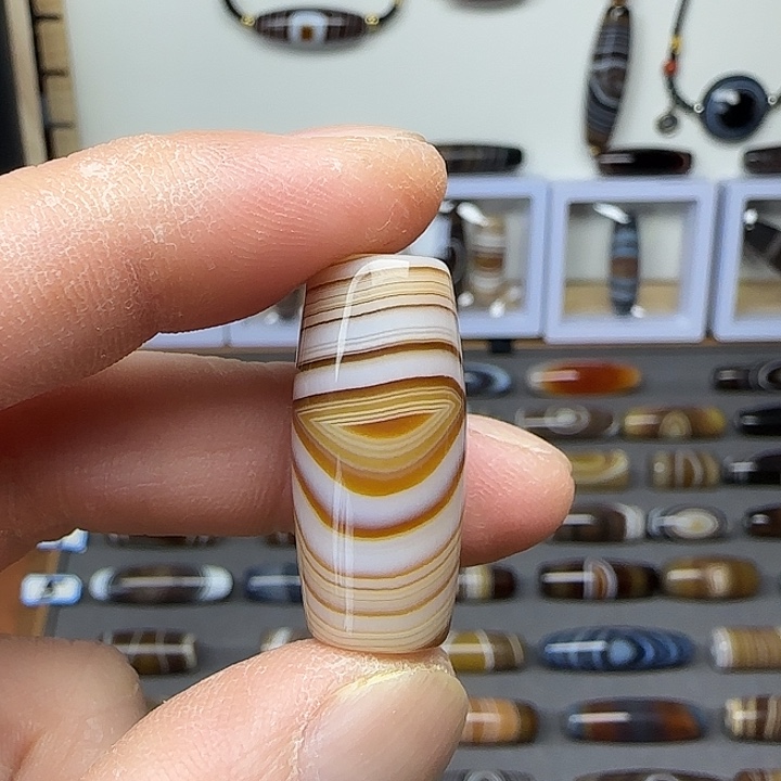 玛瑙/玉髓合金颈饰