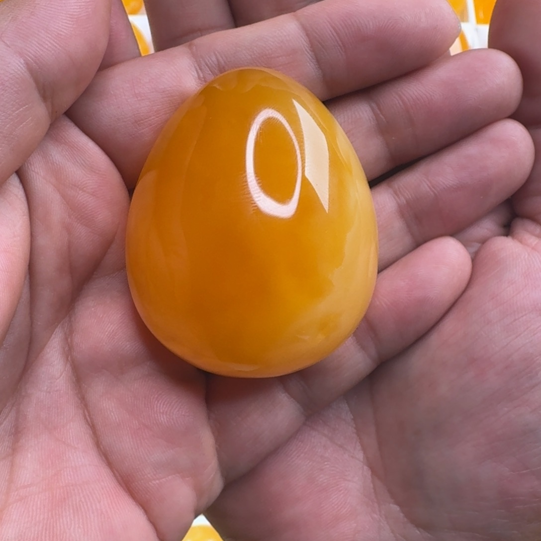 蜜蜡毛衣链未镶嵌。****?