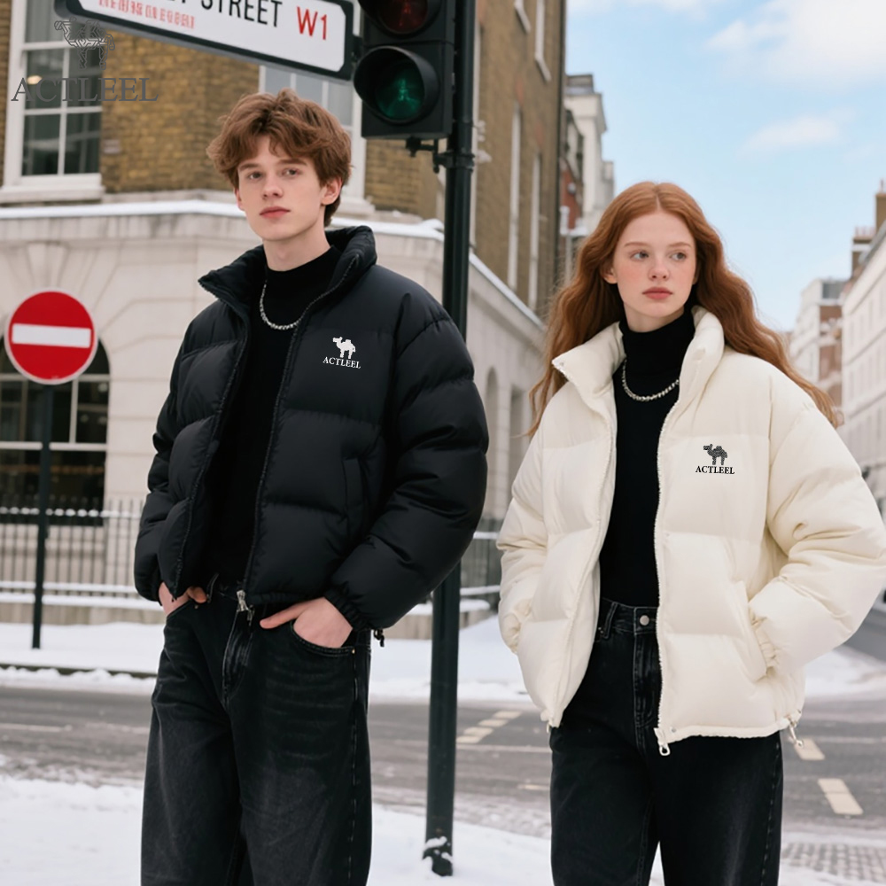 ACTLEEL【美洲户外】保暖棉服男士御寒运动休闲短款情侣外套BM09