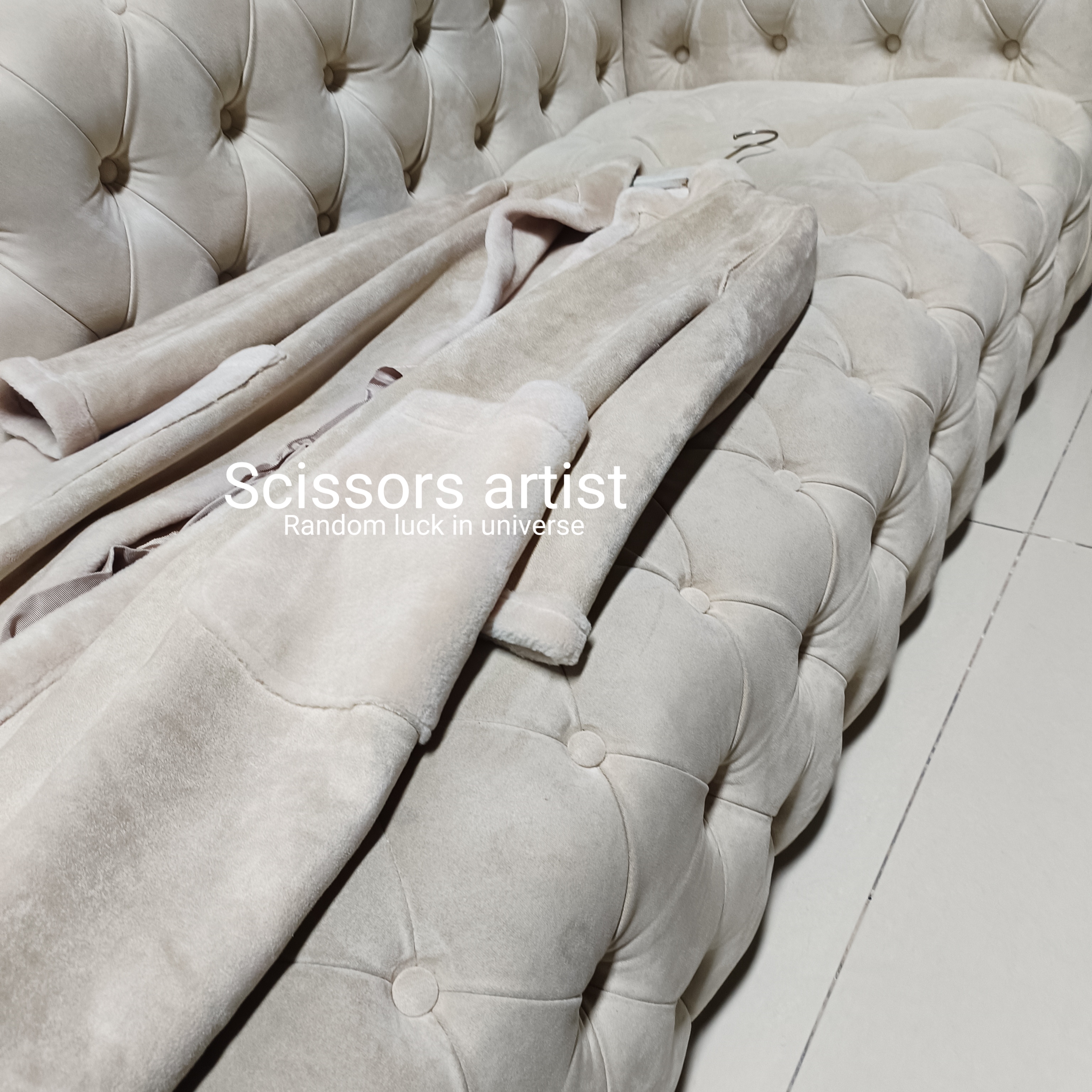 【Scissors artist】高端设计师走秀女装大衣5198