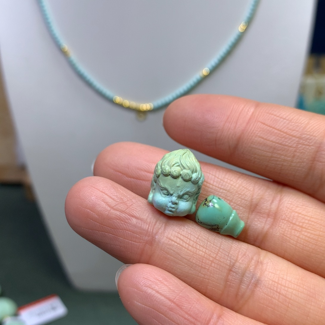 绿松石配饰未镶嵌
