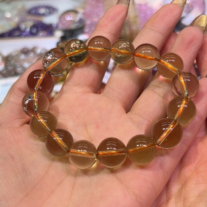 【闪购商品】水晶手链未镶嵌八*手串