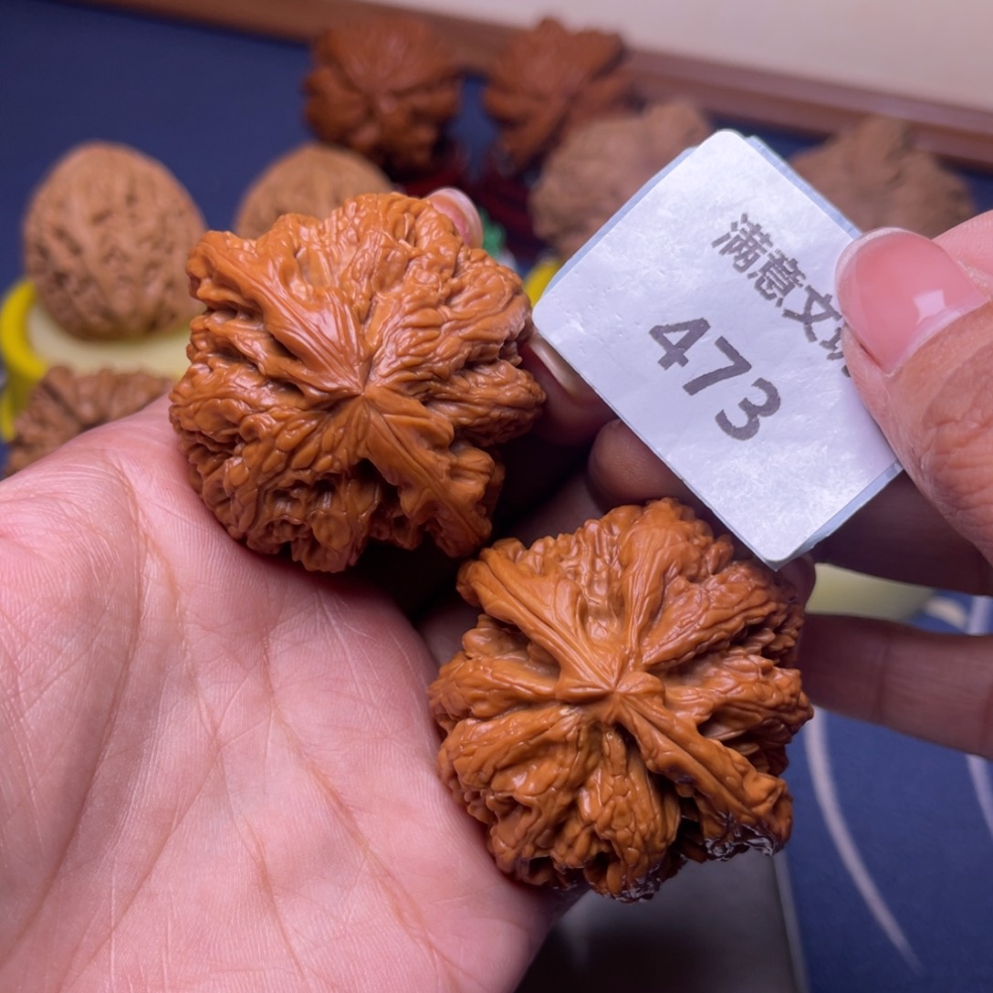 吊坠文玩核桃47大克重粗筋473