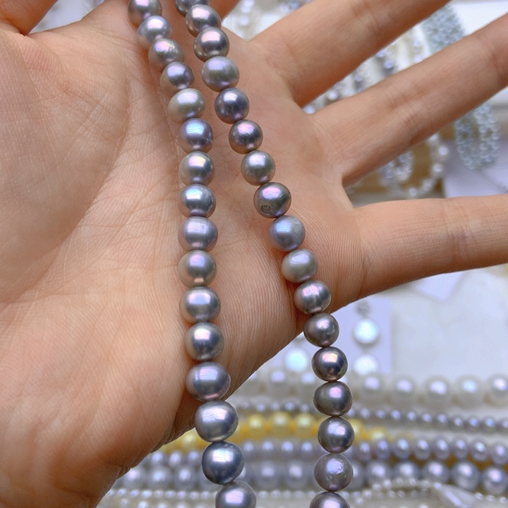 淡水珍珠颈饰未镶嵌兮**情