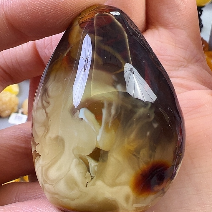 蜜蜡颈饰未镶嵌蜜蜡