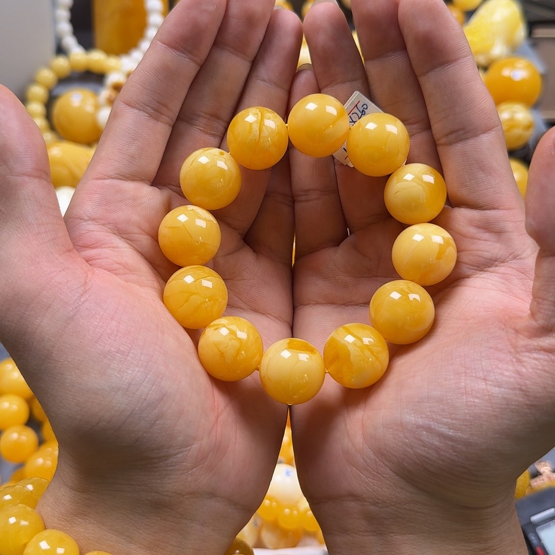 蜜蜡珠宝奇石未镶嵌19mm