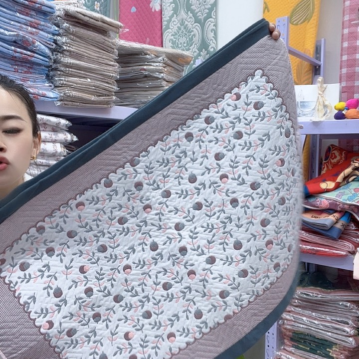 棉灰色小樱桃纯棉