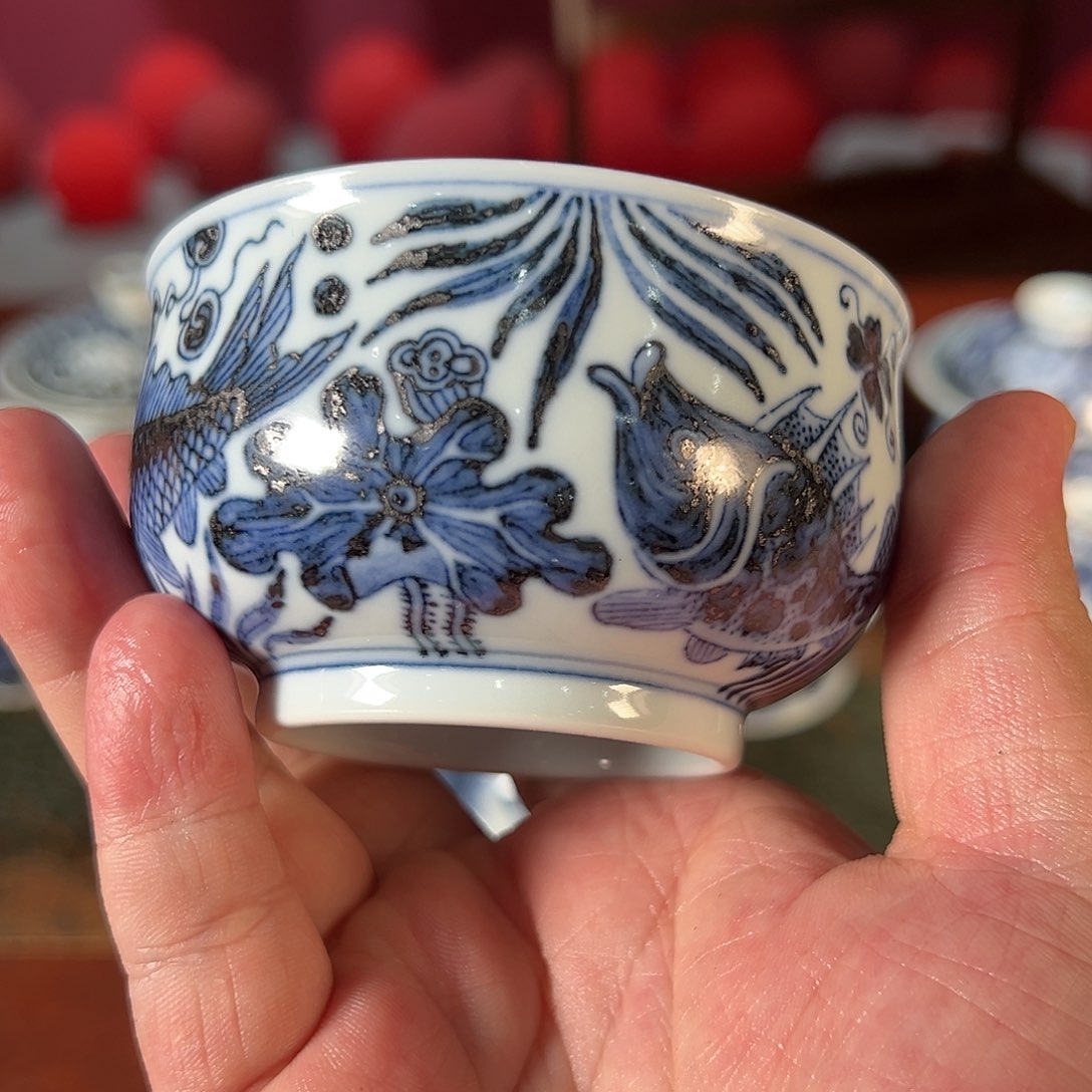 杯景德镇手绘陶瓷