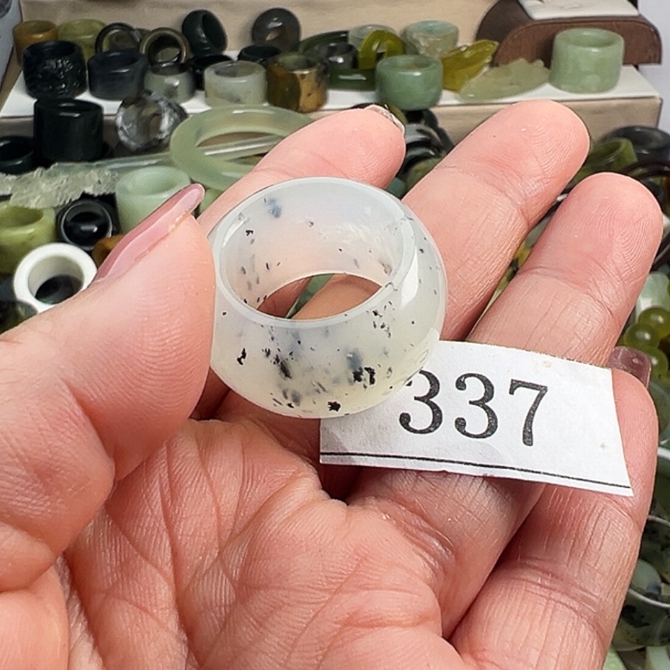 【闪购商品】合金蛇纹石玉戒指安****门