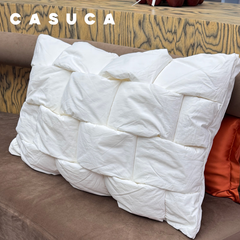 CASUCA极地爆爆绒羽绒枕二代极地雁鸭绒填充杜邦棉双面枕头