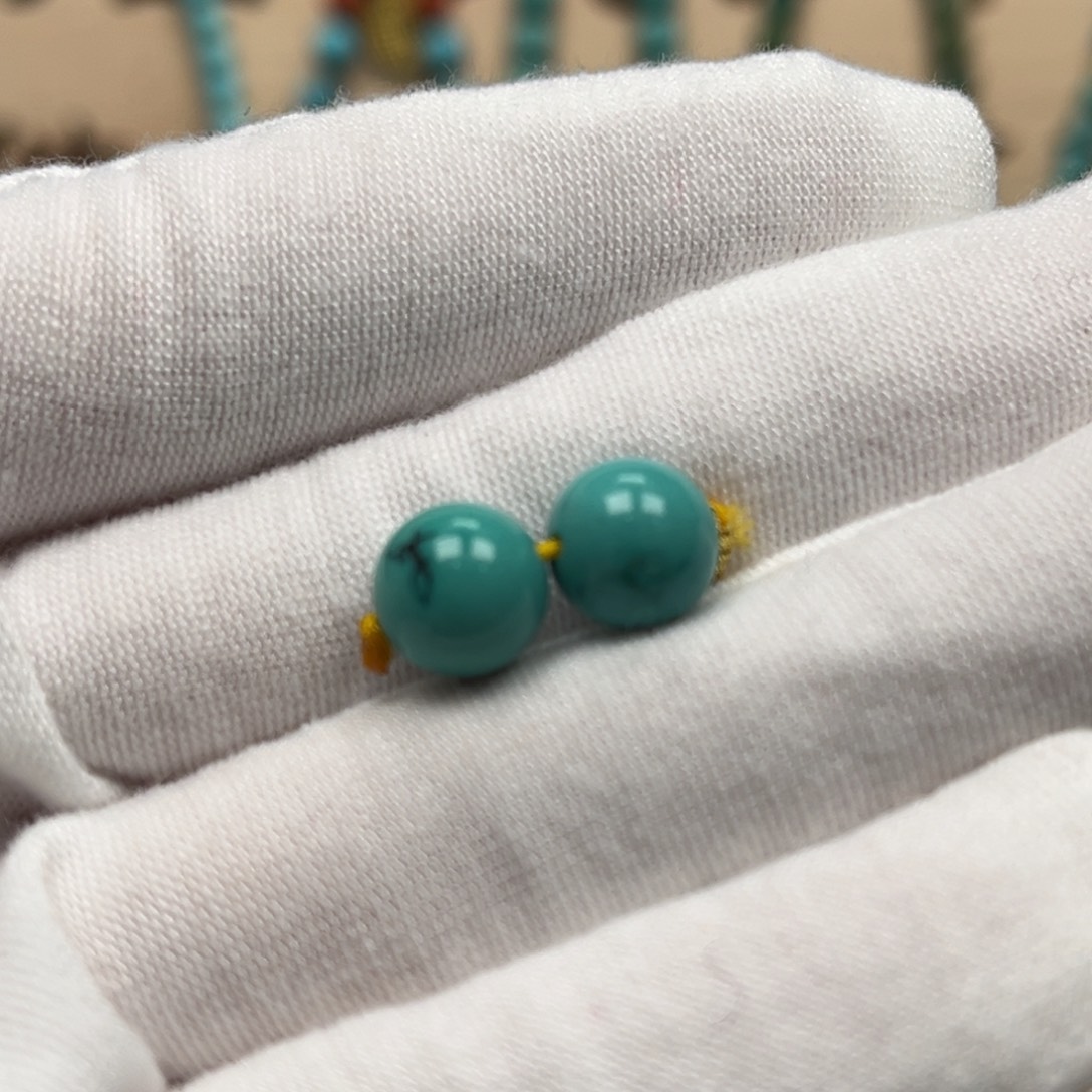 绿松石圆珠未镶嵌