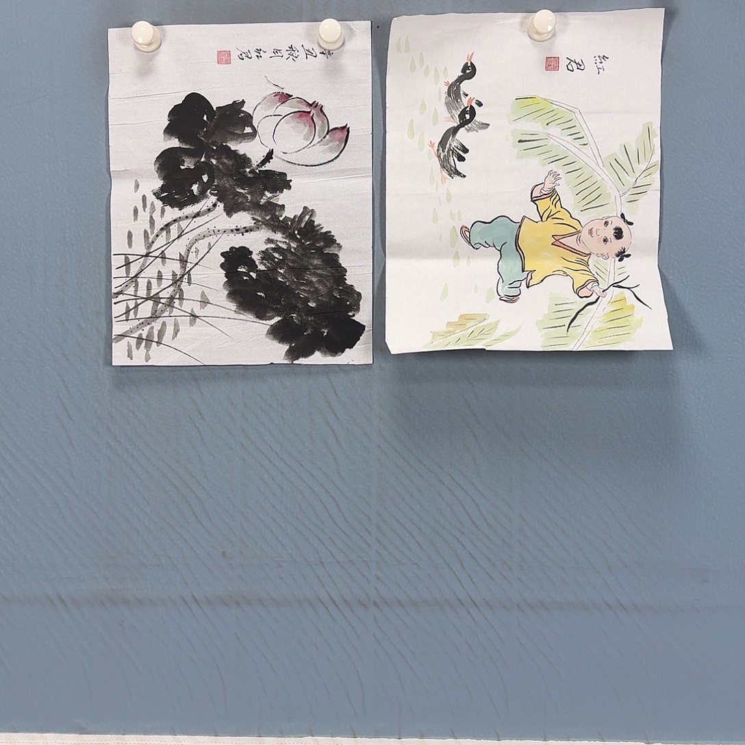 国画265 牡丹一如您的脸颊美丽的