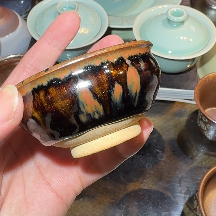 茶盏建窑建盏主人杯