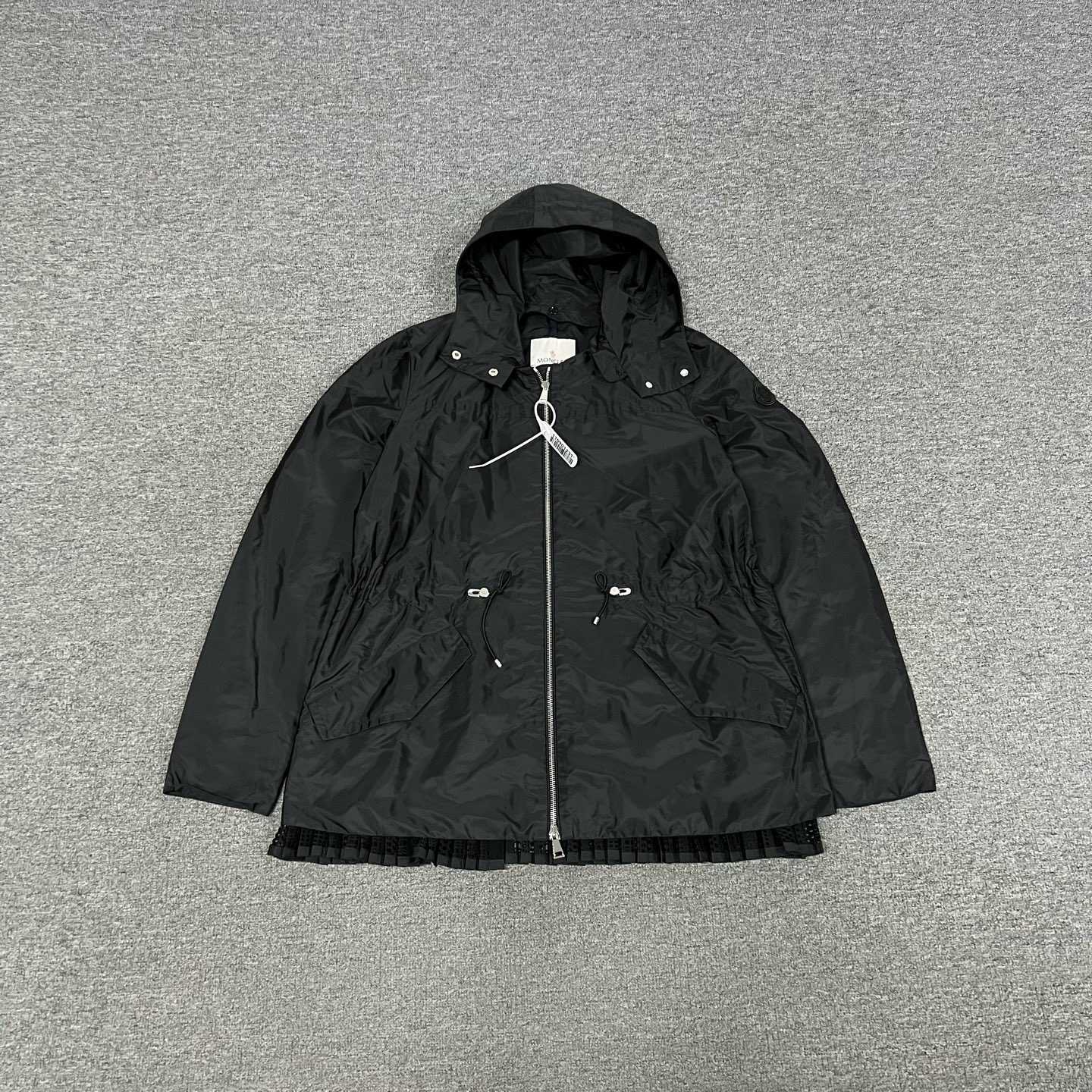 99新 AMIPARIS 蒙口 黑色冲锋衣4码