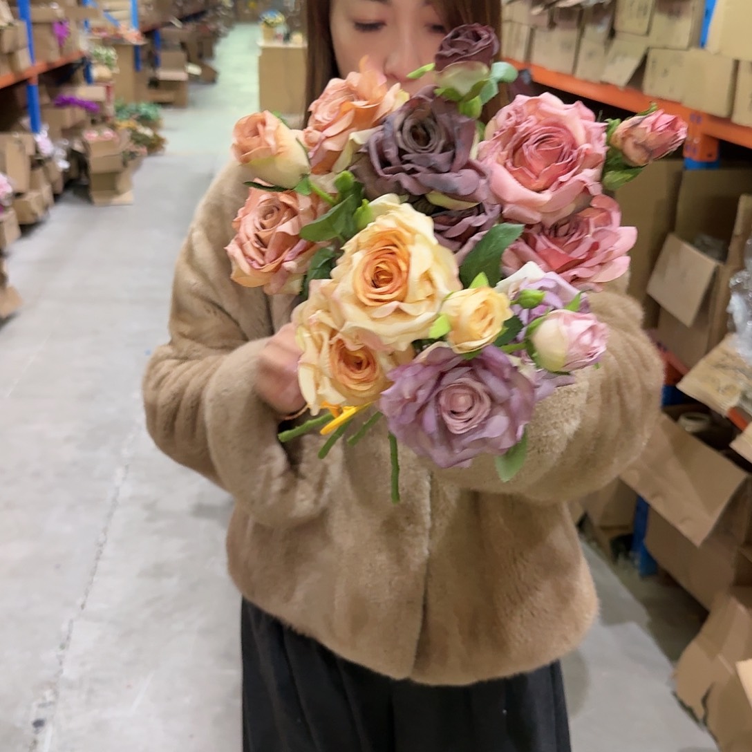 112号「闪购」仿真花，公主请下单