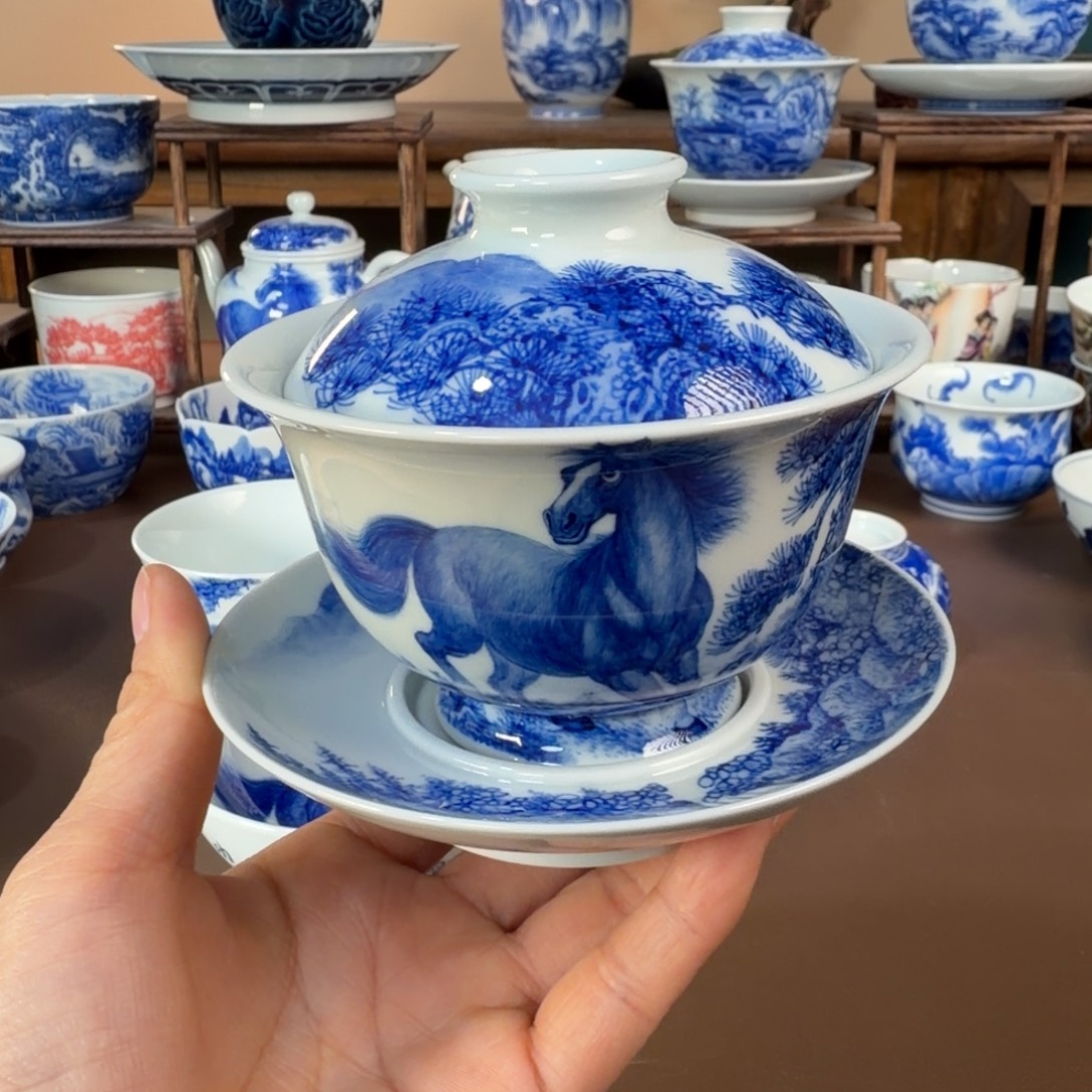 景德镇陶瓷手工手绘