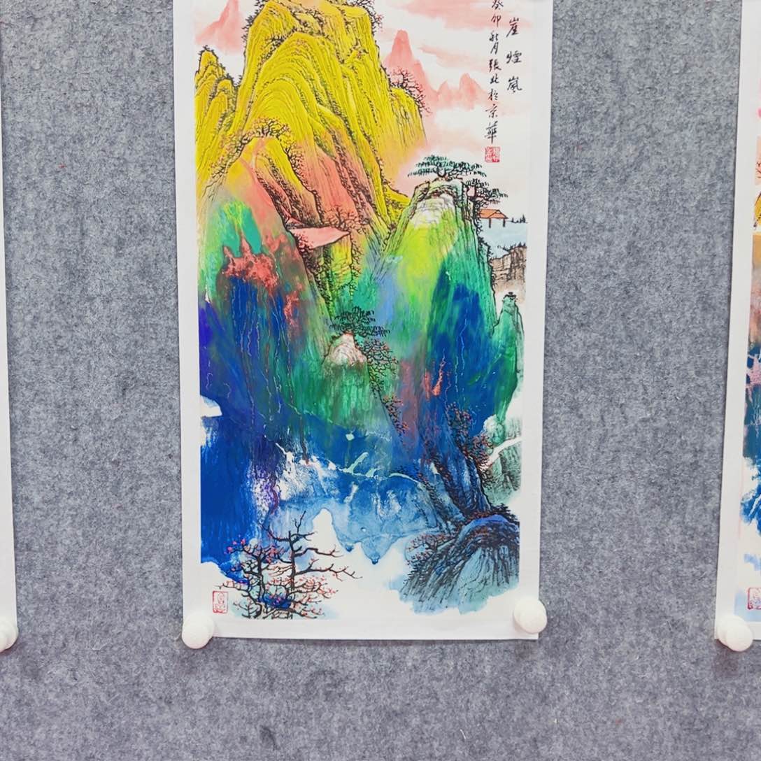 国画张北精品作品