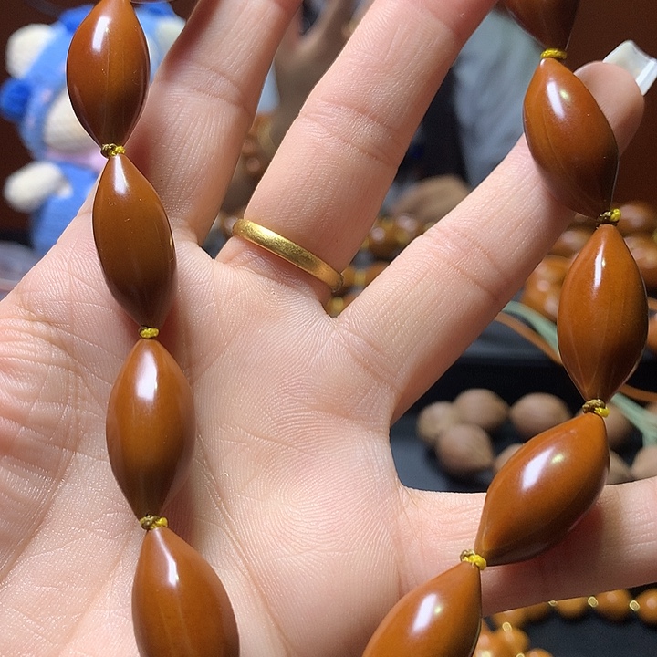 手串/手链橄榄核三花手串8