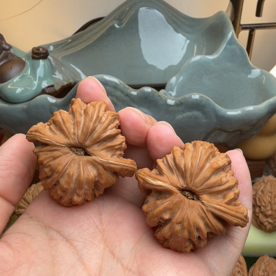 核桃文玩核桃吊坠四座楼43