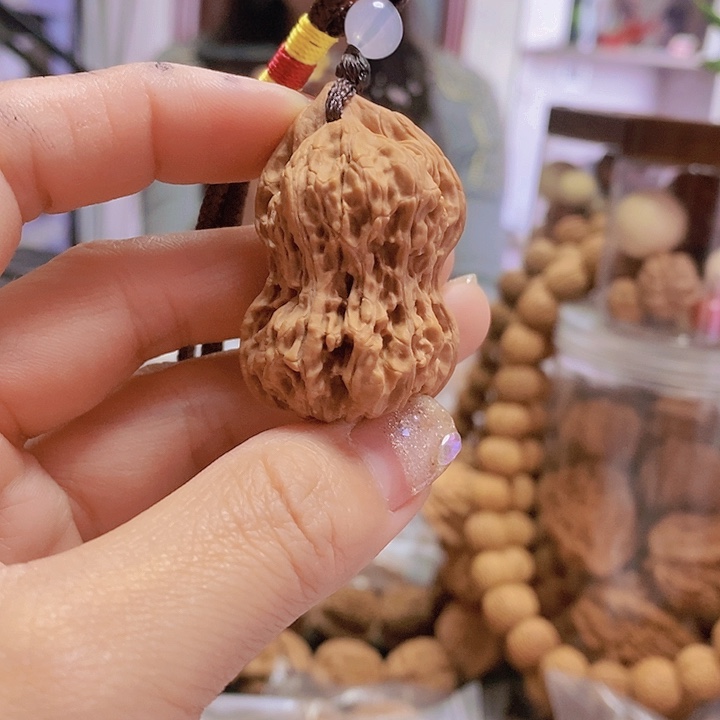 【闪购商品】文玩核桃把件葫芦挂件