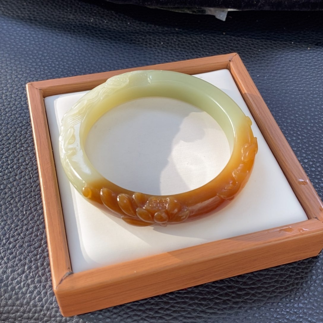 【闪购商品】和田玉手镯58.5未镶嵌