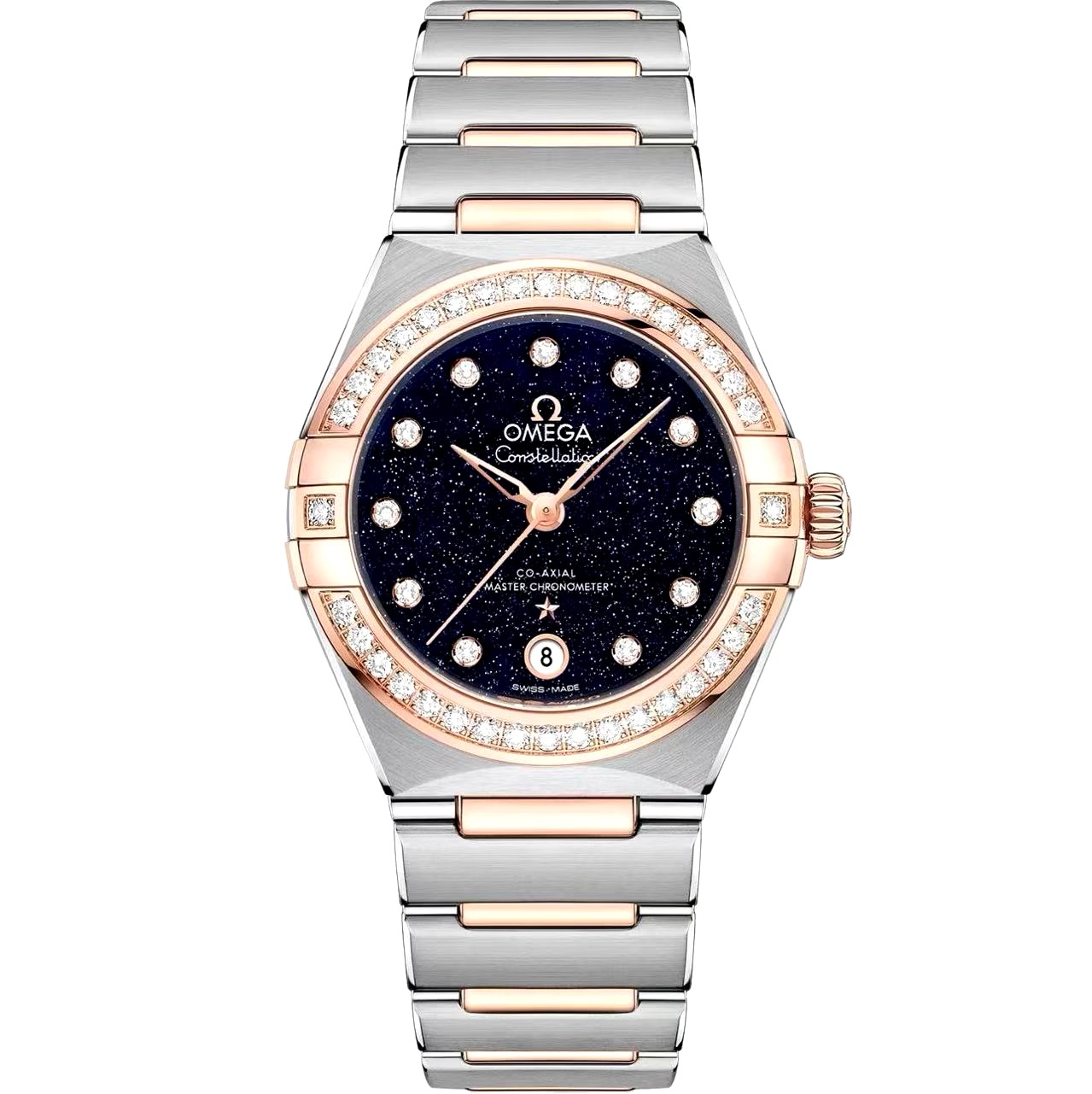 99新 Omega/欧米茄 女款星座/曼哈顿系列/自动机械29mm