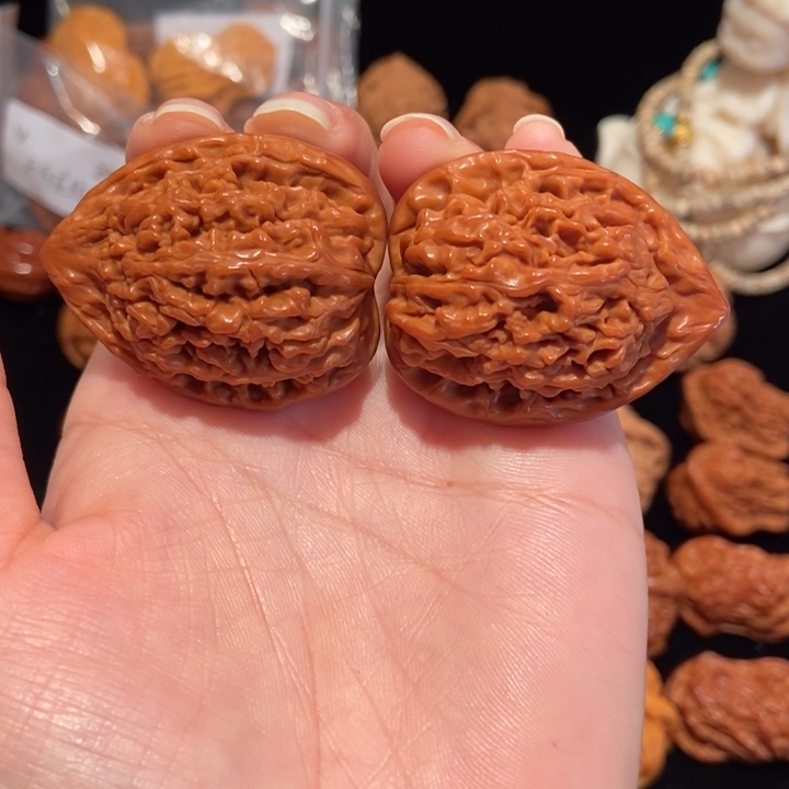 文玩核桃把件35蚂蚁王77