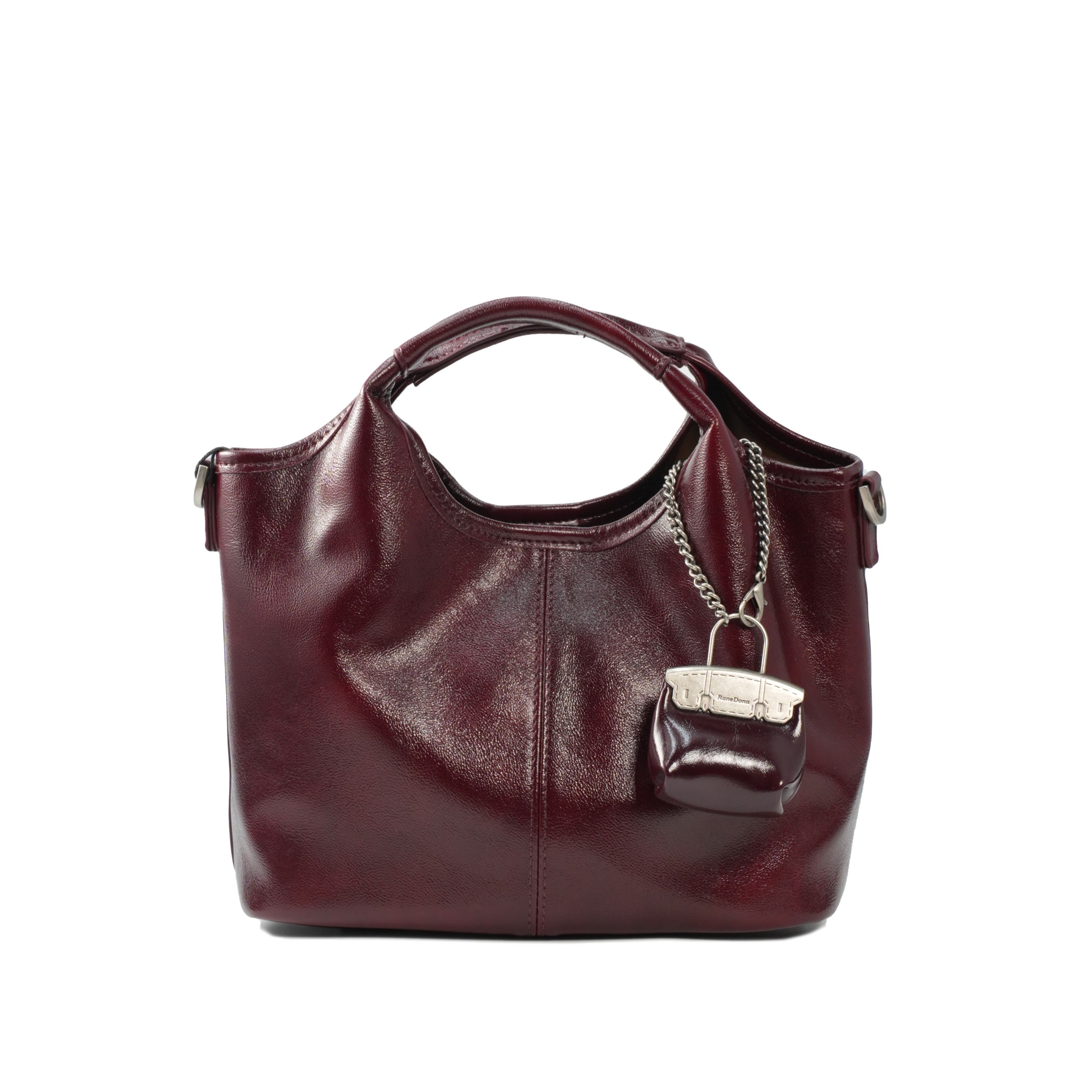 molly梦菱 · 独立时尚设计 高定手提包BV62588-葡萄酒红