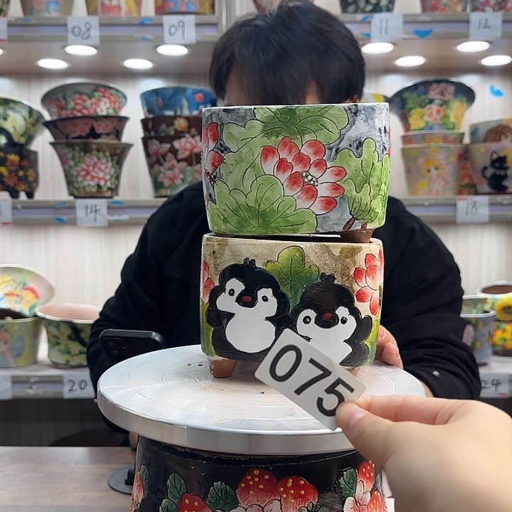 花盆紫砂瑕疵瑕疵075
