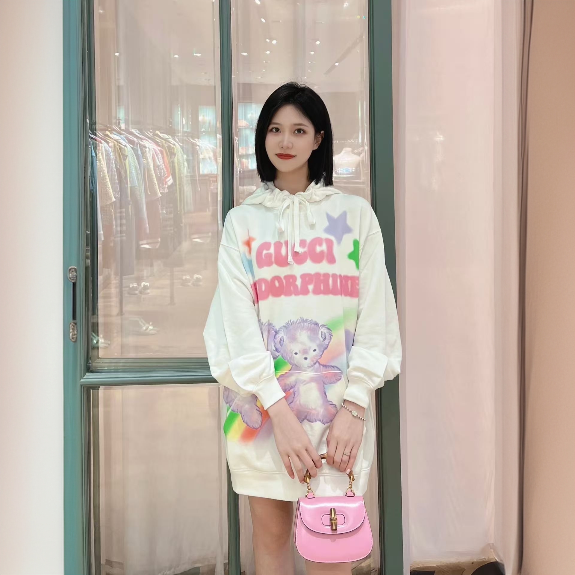 99新 GUCCI/古驰 海囤 古驰M码/nu18465上衣