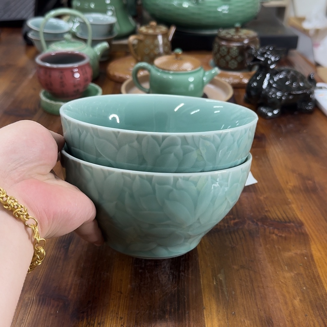 抖***去小仲青瓷茶器微瑕72996