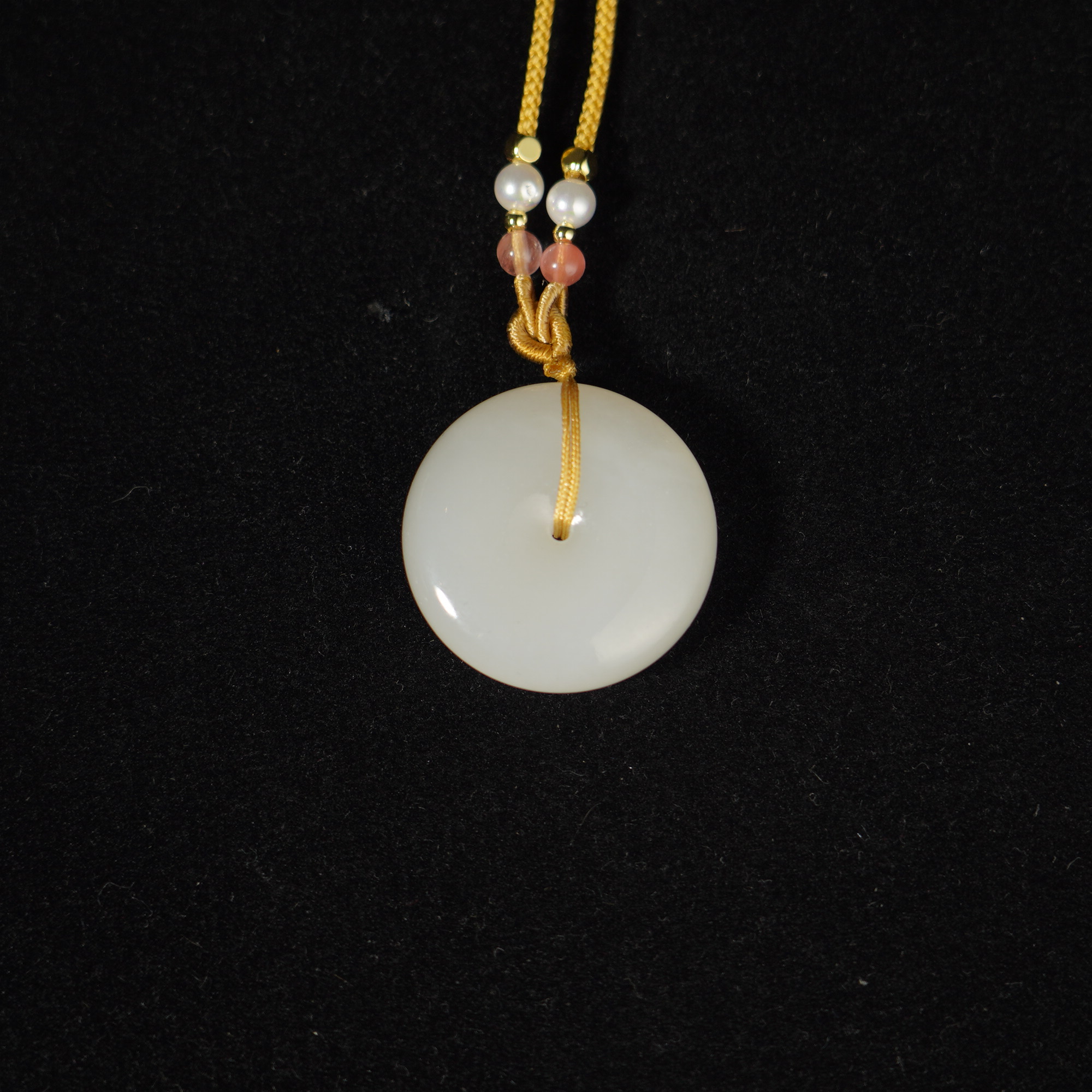 G11  创汇  和田玉平安扣