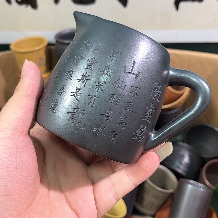 茶杯紫砂全手工紫砂主人杯