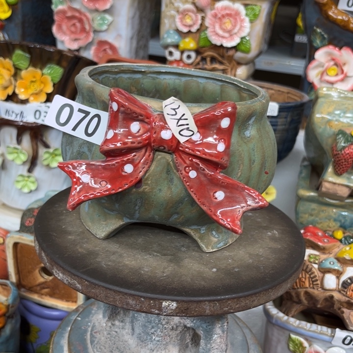 紫砂花盆粗陶材质多肉花盆