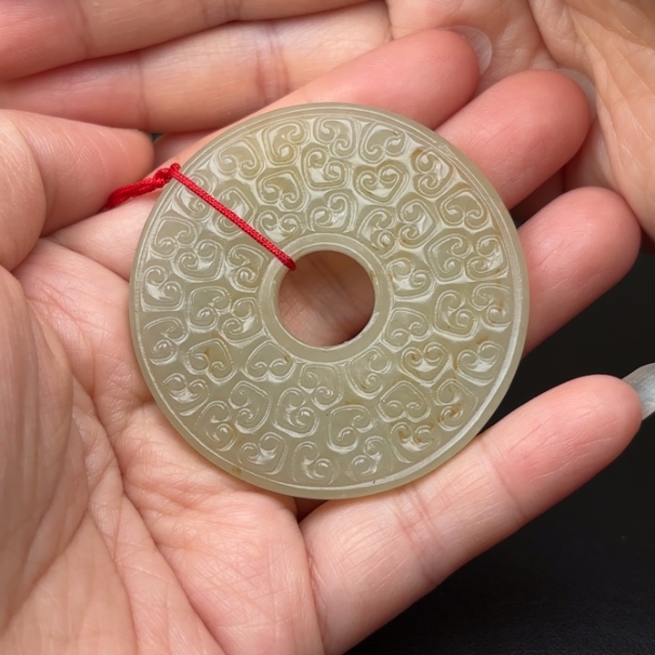 未镶嵌和田玉挂件古**美