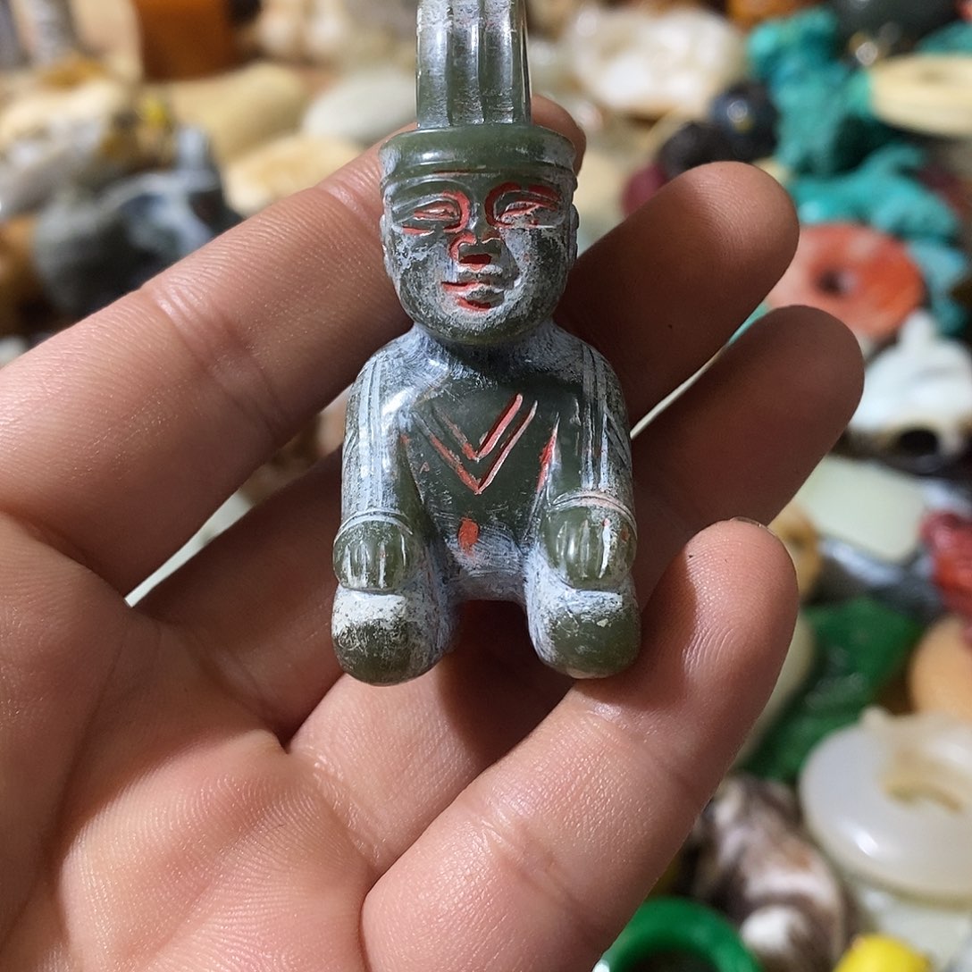 和田玉（糖玉）未镶嵌挂件