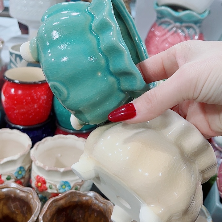 多肉陶瓷花盆满10元包邮