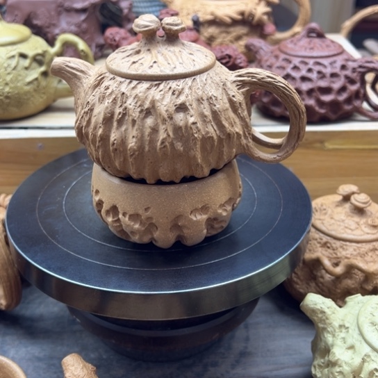 紫砂茶壶全手工制作